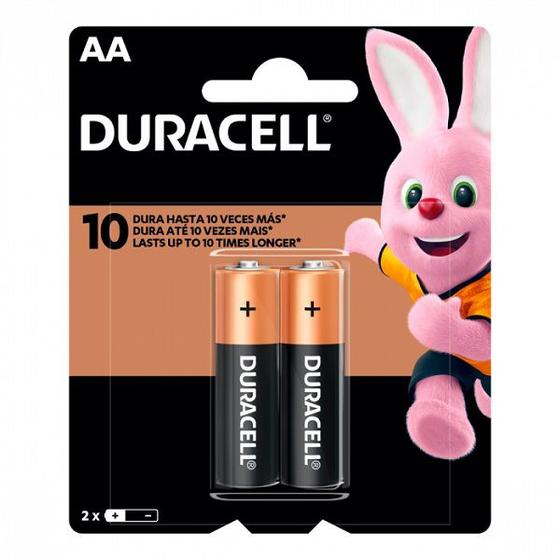 Imagem de Pilha Alcalina AA Blister com 2 Duracell MN1500B2