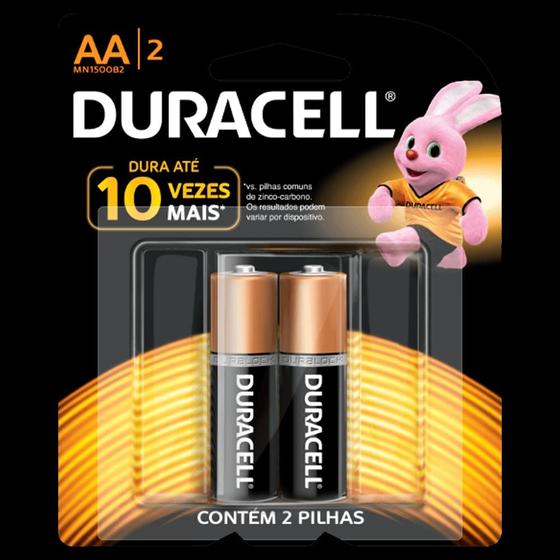 Imagem de Pilha Alcalina Aa Com 2 Unidades Duracel 74444
