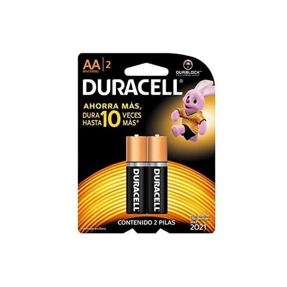 Imagem de Pilha alcalina aa pequena 2 un duracell - 6413