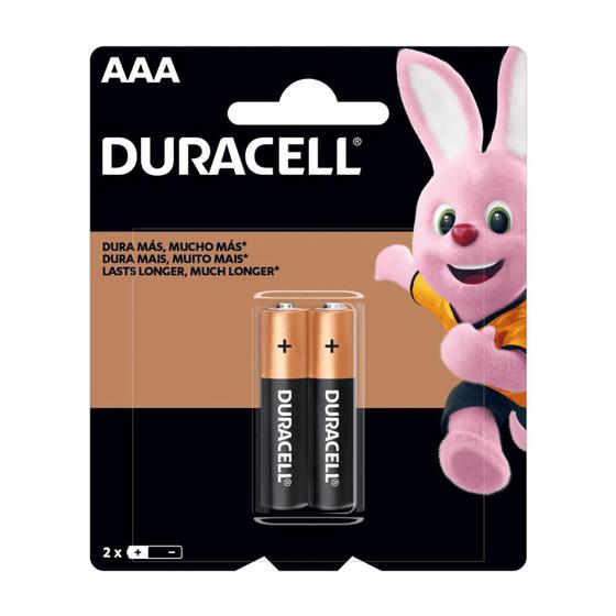 Imagem de Pilha Alcalina AAA 2 Unidades Duracell