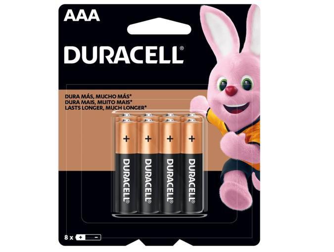 Imagem de Pilha Alcalina Aaa Duracell 8 Unidades