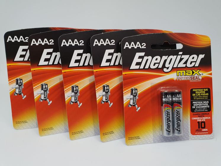 Imagem de Pilha Alcalina Energizer Max AAA 1,5V 10 pilhas