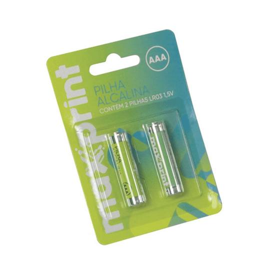 Imagem de Pilha Alcalina Maxprint, AAA Palito 1,5V, Com 2 Unidades - 756358