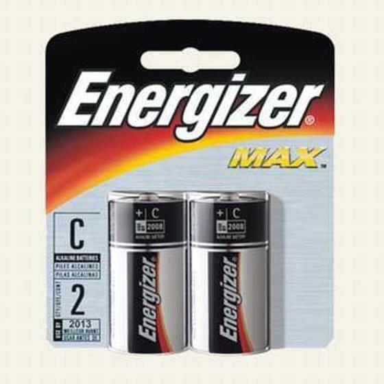 Imagem de Pilha Alcalina Média C 1,5 Volts Embalagem com 2 unidades - Energizer