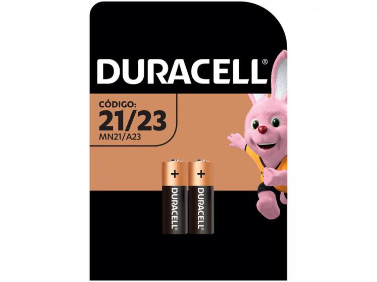 Pilha Alcalina MN21 Duracell 12V 2 Unidades Menor preço em Pilha Alcalina MN21 Duracell 12V 2 Unidades