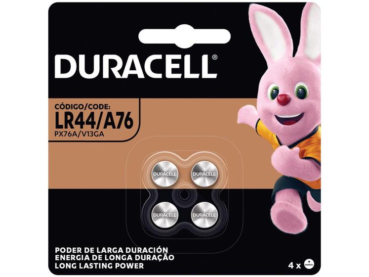 Imagem de Pilha Alcalina Moeda LR44 / A76 4 Unidades - Duracell