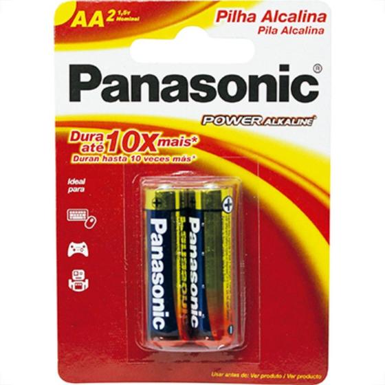 Imagem de Pilha Alcalina Panasonic Peq Aa2 C/2