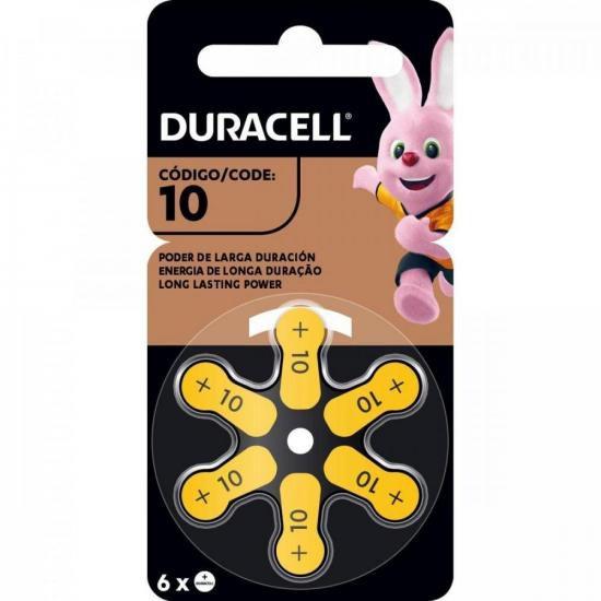 Pilha Auditiva 10 (Cartela C/6 Unid.)Duracell Menor preço em Pilha Auditiva 10 (Cartela C/6 Unid.)Duracell