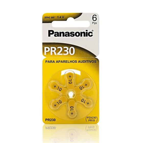 Imagem de Pilha/bateria Auditiva Pr-230 C/ 6 Panasonic