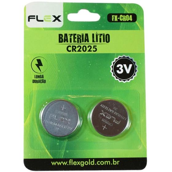 Imagem de Pilha Bateria Botao CR2025 3V CART.C/02 CX.C/20