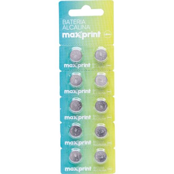 Pilha Bateria Botão LR44 1,5V Alcalina - Blister com 10 Unidades ...
