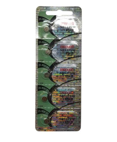 Imagem de Pilha Bateria Relógio 319 Sr527Sw Maxell C/5 Un