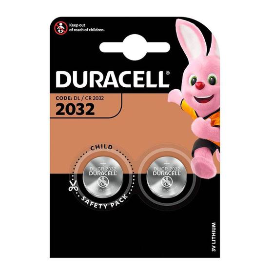 Pilha Botão Lithium Duracell CR 2032 3V 2 Unidades Menor preço em Pilha Botão Lithium Duracell CR 2032 3V 2 Unidades