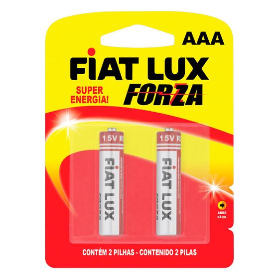 Imagem de Pilha comum AAA palito 2 unidades Fiat Lux Forza
