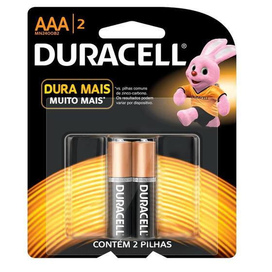 Imagem de Pilha Duracell AAA C/2 Alcalina