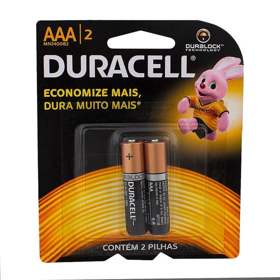 Imagem de Pilha Duracell Alcalina Aaa 2 Unidades