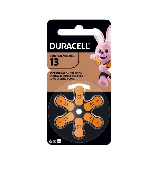 Imagem de Pilha Duracell Auditiva C/6