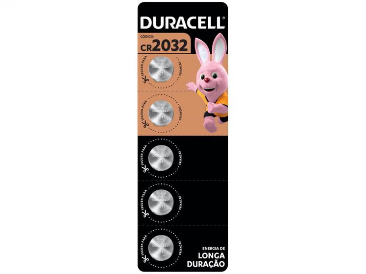 Pilha Moeda Duracell CR2032 3V 5 Unidades Menor preço em Pilha Moeda Duracell CR2032 3V 5 Unidades