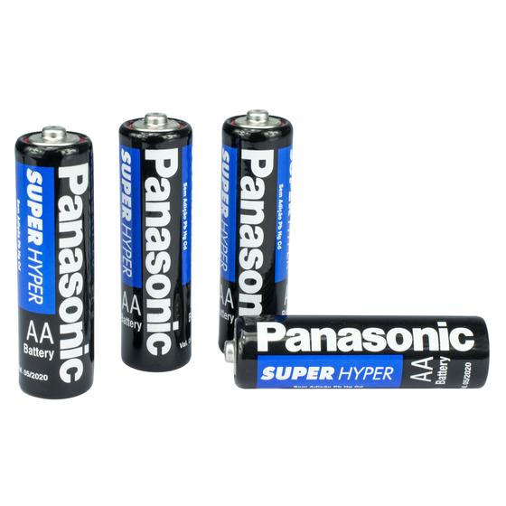 Imagem de Pilha Panasonic Aa Comum Blister com 4 Unidades
