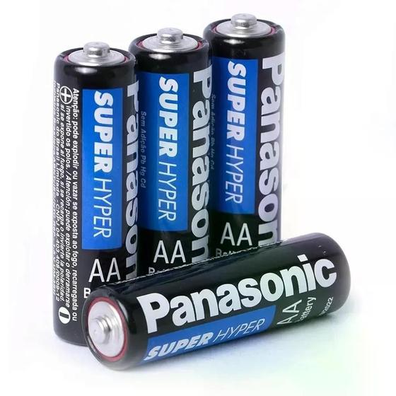 Imagem de pilha panasonic supe hyper AA