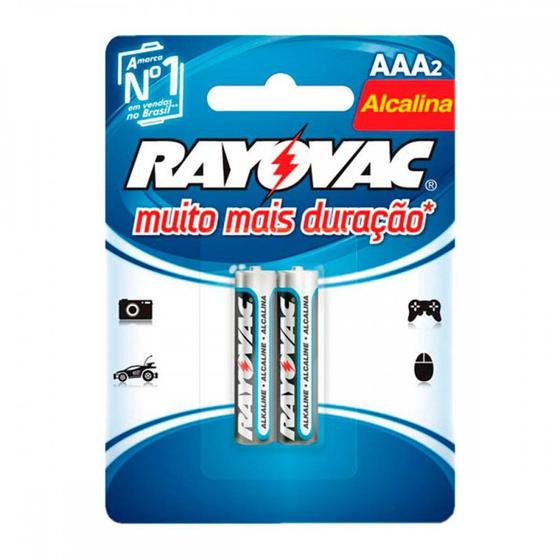 Imagem de Pilha Rayovac Alc Palito C/02