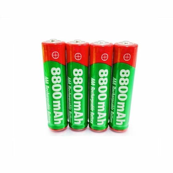 Imagem de Pilha Recarregável AAA 1,5v 8800mAh - c/4 un