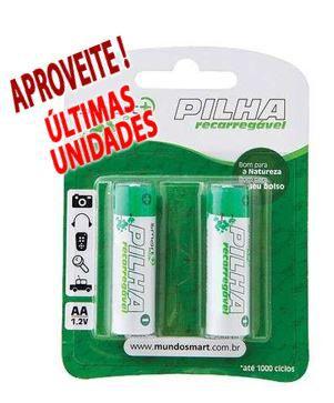 Imagem de Pilha Recarregavel Smart Plus Aa 1.2v 2300mah c/2