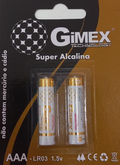 Pilhas aaa recarregavel com 2 gimex Menor preço em Pilhas aaa recarregavel com 2 gimex