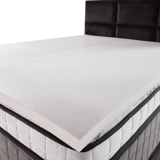 Pillow Top de Látex Espuma Queen 100% Natural 3,5cm - BF Colchões Menor preço em Pillow Top de Látex Espuma Queen 100% Natural 3,5cm - BF Colchões