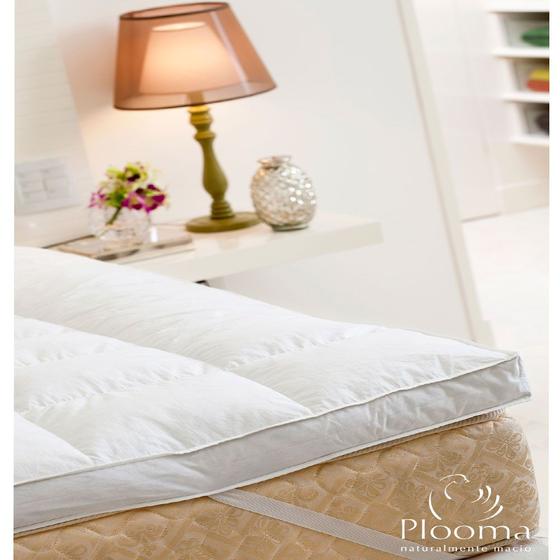 Pillow Top Fiber Ball Queen Plooma Fibra Pillow Top Magazine Luiza