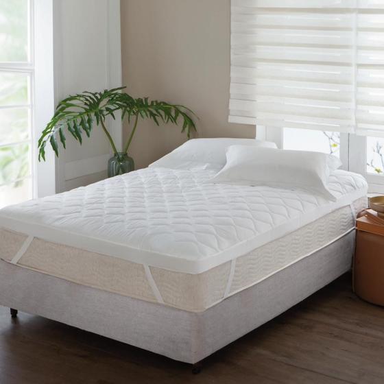 Pillow Top King Extra Macio 10cm Altura Premium Luxo 198x203 - 730g/m² Menor preço em Pillow Top King Extra Macio 10cm Altura Premium Luxo 198x203 - 730g/m²