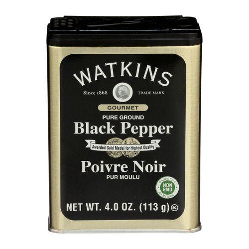 Imagem de Pimenta Preta Moída Watkins - Pacote com 2 (4 onças cada)