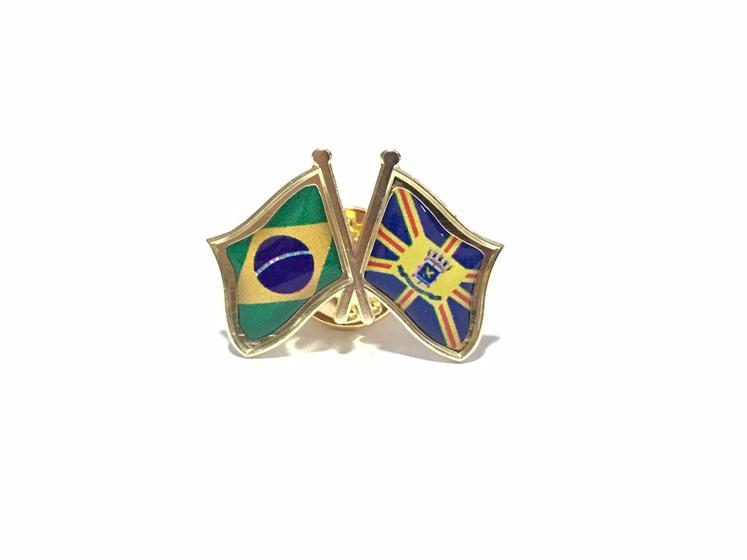 Imagem de Pin Da Bandeira Do Brasil X Campo Grande