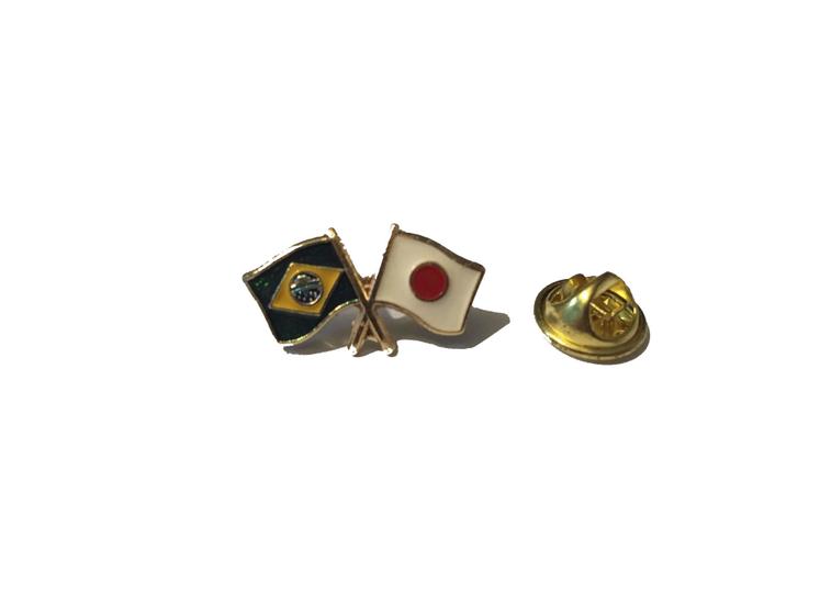 Pin da bandeira do Brasil x Japão - Mundo Das Bandeiras - Bandeira ...