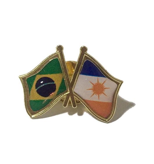 Imagem de Pin Da Bandeira Do Brasil X Tocantins