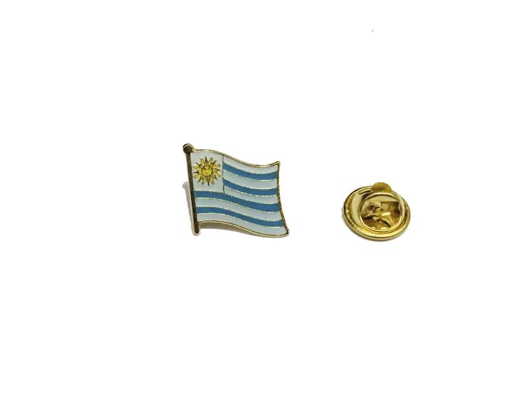 Imagem de Pin da bandeira do Uruguai