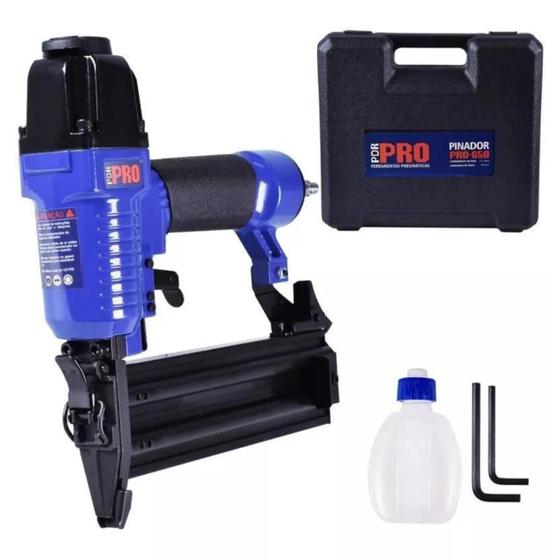 Imagem de Pinador Pneumático Para Marcenaria Pinos F 15 A 50 Mm Pro650
