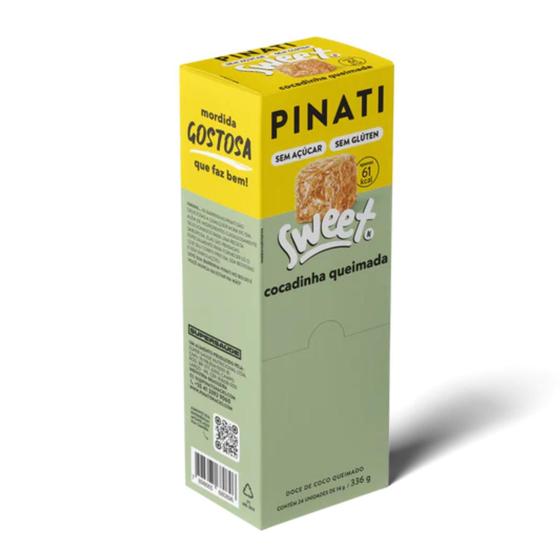 Imagem de Pinati Sweet Bites Coco Queimado 24G (Display 14Und)