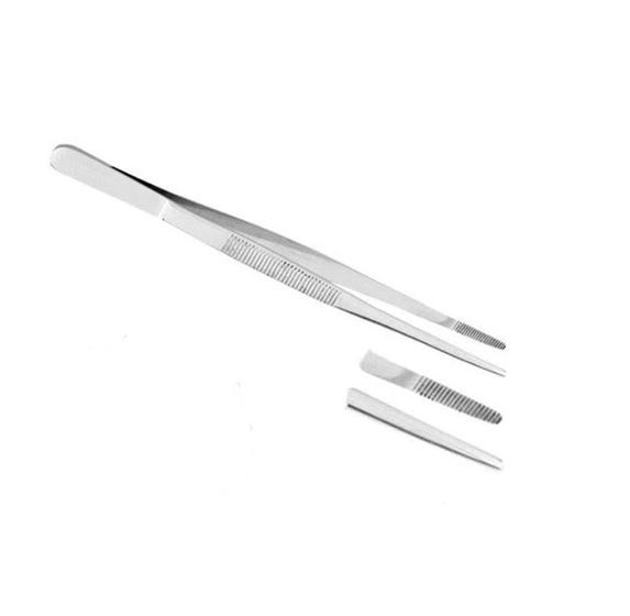 Pinça De Ponta Reta Romba 15cm Aço - Laboratório Oficinas Salões - chn ...