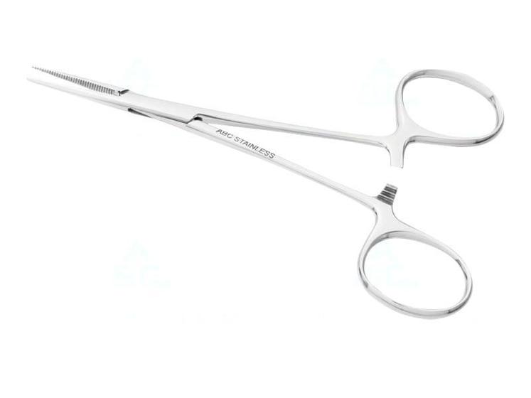 Pinça Halstead Mosquito Reta 12cm ABC - ABC Instrumentos - Pinças ...