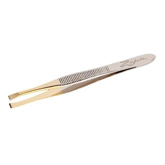 Imagem de Pinça Zalike Professional Collection Ponta Reta 8202-D com 1 Unidade