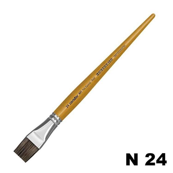 Pincel chato - pelo especial - 441 - numero 24 - condor 87875 Menor preço em Pincel chato - pelo especial - 441 - numero 24 - condor 87875