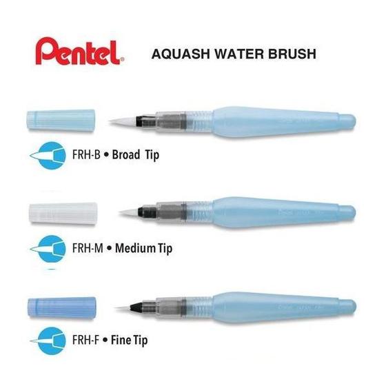 Imagem de Pincel Com Reservatório De Água Aqua Brush Pentel C/3 Unid