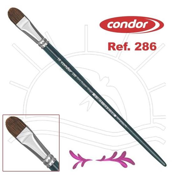 Imagem de Pincel Condor 286 - Língua de Gato