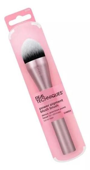 Imagem de Pincel De Maquiagem Power Pigment Blush Cor Rosa Real Techniques