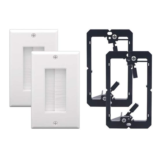 Imagem de Pincel de Parede VCE com Suporte - 2 Unidades - Listado pela UL