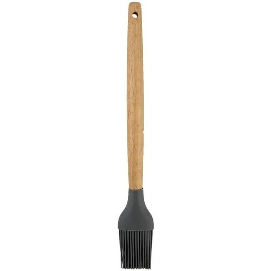 Imagem de Pincel De Silicone Com Cabo De Madeira Para Cozinha 1 Un