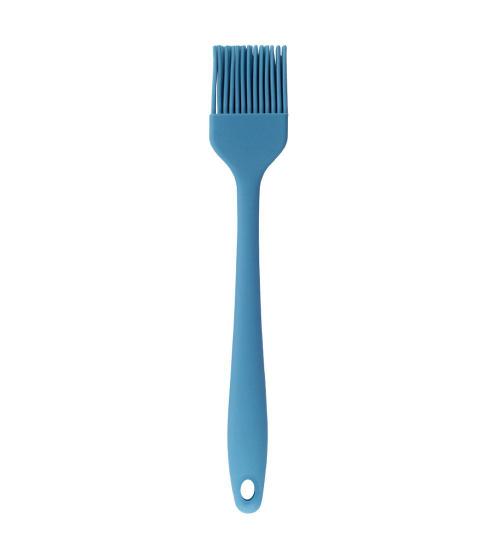 Imagem de Pincel de Silicone Duplo Azul 21cm Oikos