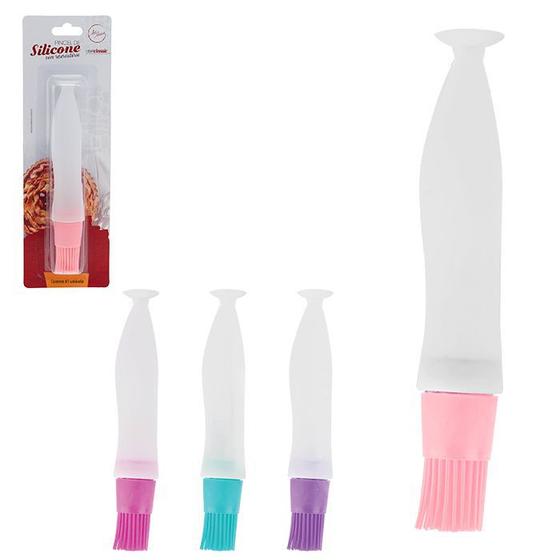 Pincel de Untar Alimentos Tubo de Silicone Não Gruda Menor preço em Pincel de Untar Alimentos Tubo de Silicone Não Gruda