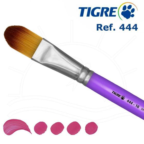 Imagem de Pincel Filbert Língua De Gato - Ref. 444 - Tigre 10